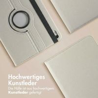 imoshion 360° drehbare Klapphülle Apple iPad 11 (2025) 11 Zoll A16 / iPad 10 (2022) 10.9 Zoll - Grau