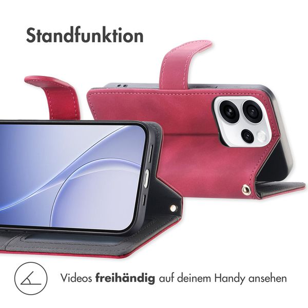 imoshion Klapphülle mit Kordel Oppo Reno15 Pro (5G) - Rot