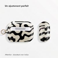 Selencia Vivid Case  Apple Airpods Pro - Art Wave Black