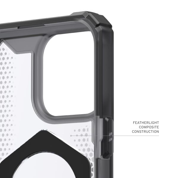 UAG Plasma XTE Back Cover MagSafe für das iPhone 16 Pro - Ash / Titanium