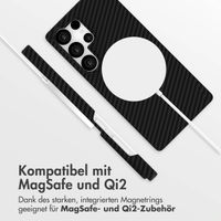 Accezz MagSafe Kevlar Hülle Samsung Galaxy S25 Ultra - Schwarz