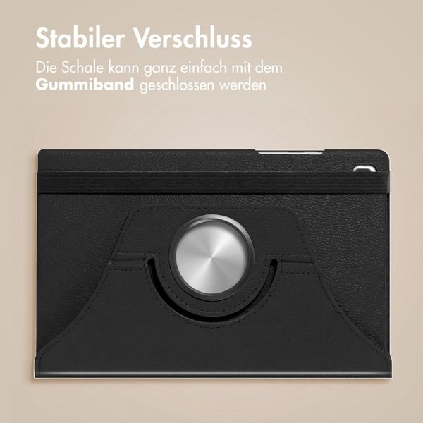 imoshion 360° drehbare Klapphülle Samsung Galaxy Tab S6 Lite (2020/2022/2024)  - Schwarz