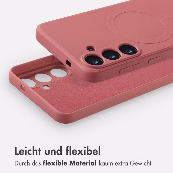 imoshion Color Back Cover mit MagSafe Samsung Galaxy S25 Plus - Dusty Rose
