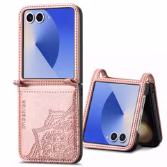 imoshion Mandala Klapphülle Samsung Galaxy Z Flip 7 - Rose Gold