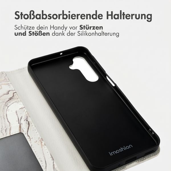 imoshion Design Klapphülle Samsung Galaxy A16 - Sandy Marble