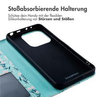 imoshion Design Klapphülle Xiaomi Redmi Note 14 (4G) - Blue Flowers