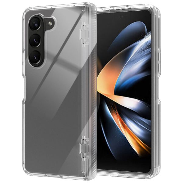 Accezz Xtreme Impact Backcover für das Samsung Galaxy Z Fold 5 - Transparent