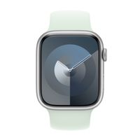 Apple Silikon Solo Loop für  Apple Watch | 38/40/41/42 mm  - Größe 4 - Soft Mint