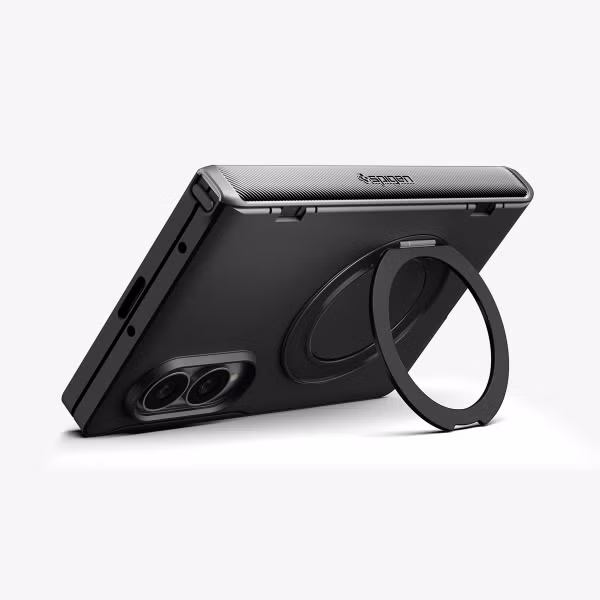 Spigen Slim Armor Mag Fit Hülle mit Ständer Samsung Galaxy Z Fold 8 - Black
