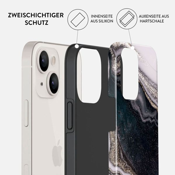 Burga Tough Back Cover für das Apple iPhone 13 - Magic Night