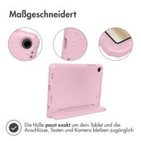 imoshion Schutzhülle mit Handgriff kindersicher für das Samsung Galaxy Tab A9 Plus - Hellrosa