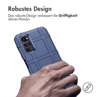 imoshion Rugged Shield Backcover für das Motorola Moto G22 / E32 / E32s - Dunkelblau