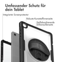 Accezz Robustes Back Cover mit Schultergurt Samsung Galaxy Tab A9 Plus - Transparent