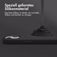 Accezz Liquid Silikoncase Samsung Galaxy A56 - Schwarz