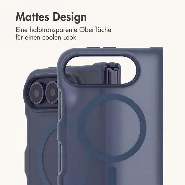 imoshion Color Guard Back Cover mit MagSafe Apple iPhone Duo - Dunkelblau