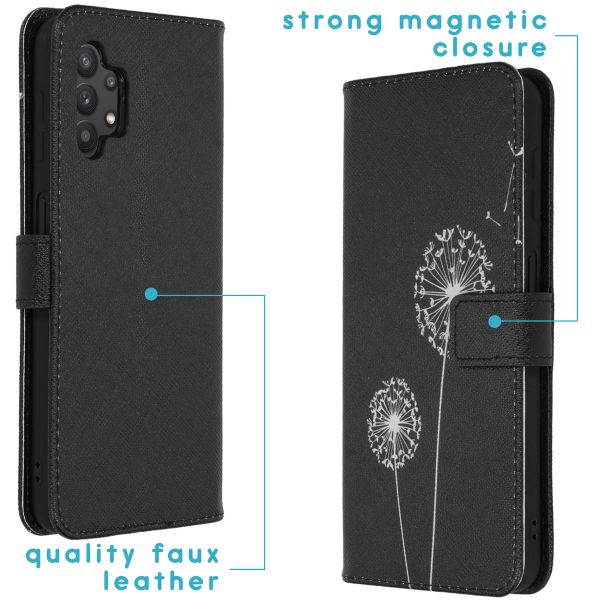 imoshion Design TPU Klapphülle Samsung Galaxy A32 (5G) - Dandelion