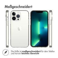 Accezz TPU Clear Cover für das iPhone 13 Pro - Transparent