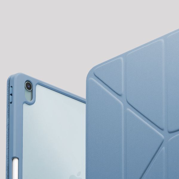 Uniq Moven Case für das iPad Air 11 Zoll (2024) M2 / Air 4 (2020) / Air 5 (2022) - Stone Blue