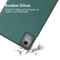 imoshion Trifold Klapphülle Lenovo Tab K11 Plus - Dunkelgrün