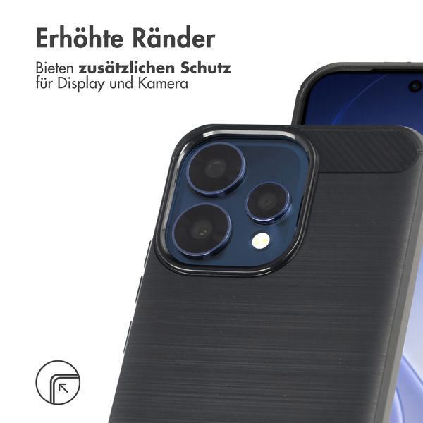 imoshion Brushed Back Cover Oppo Reno15 (5G) - Schwarz