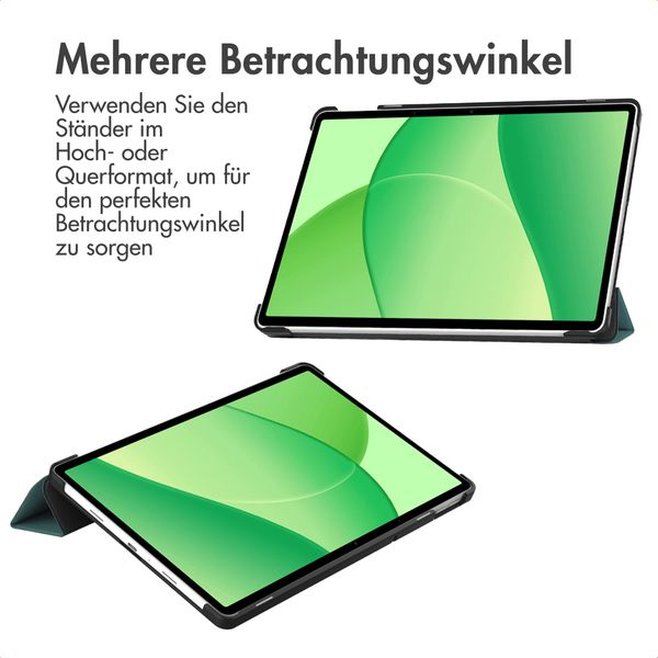 imoshion Trifold Klapphülle OnePlus Pad Lite - Dunkelgrün