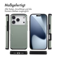 imoshion Backcover mit Kartenfach Apple iPhone 17 Pro - Grün