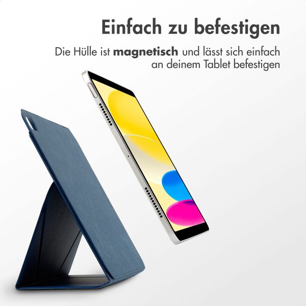 Accezz High Stand tablet case Apple iPad 11 (2025) 11 Zoll A16 / iPad 10 (2022) 10.9 Zoll - Dunkelblau