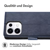 imoshion Luxuriöse Klapphülle Oppo Reno 16 F - Dunkelblau