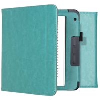 imoshion Vegan Leather Klapphülle Kobo Libra 2 / Tolino Vision 6 - Hellblau