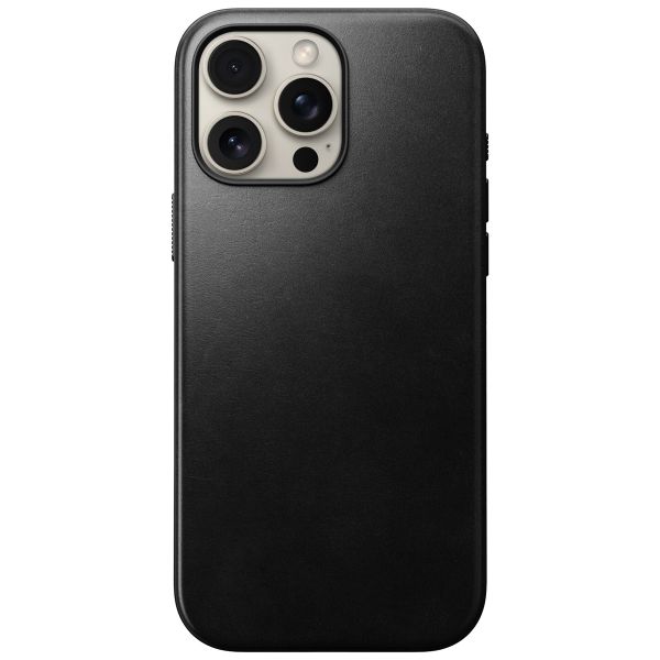 Nomad Modern Horween Leather Case für das iPhone 16 Pro Max - Black