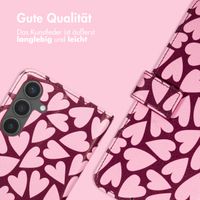 imoshion Design Klapphülle Samsung Galaxy S25 FE - Hearty Blush