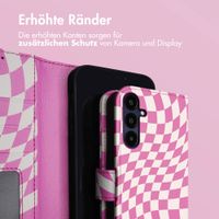 imoshion Design Klapphülle für das Samsung Galaxy A25 (5G) - Retro Pink