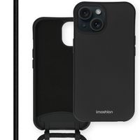 imoshion Color Backcover mit abtrennbarem Band Apple iPhone 15 - Schwarz