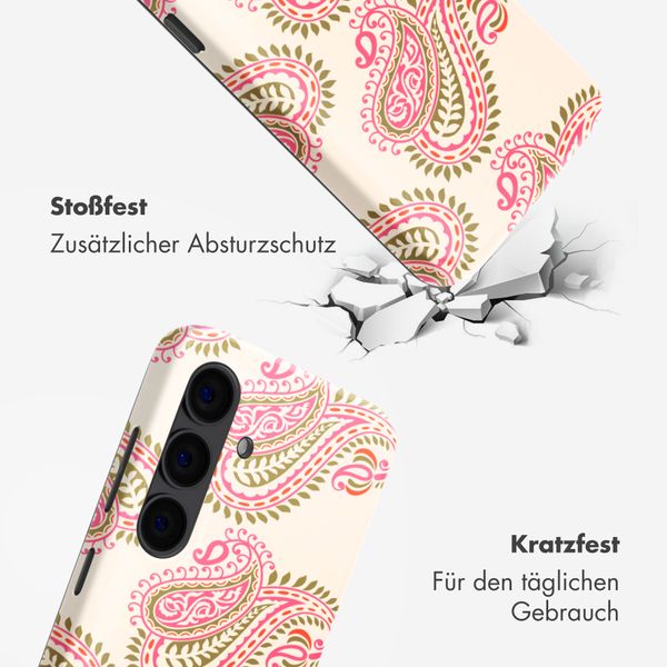 Selencia Vivid Back Cover Samsung Galaxy S24 - Paisley Blush