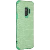 My Jewellery Croco Soft Case Back Cover Samsung Galaxy S9 - Grün