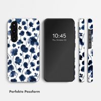 Selencia Vivid Back Cover Samsung Galaxy S25 - Midnight Blossom