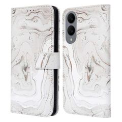 imoshion Design Klapphülle Samsung Galaxy S25 Edge - Sandy Marble