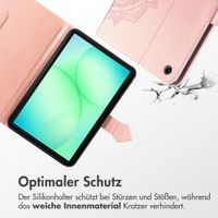 imoshion Mandala Klapphülle Samsung Galaxy Tab A11 Plus - Rose Gold