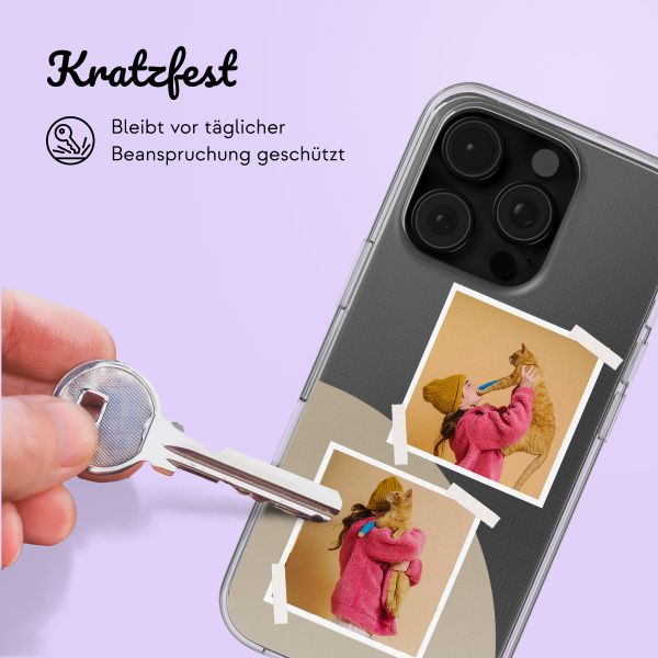 Personalisierte Hülle mit Filmrolle N°2 iPhone 16 Pro - Transparent