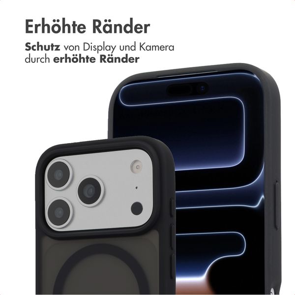 imoshion Color Guard Back Cover mit MagSafe Apple iPhone 17 Pro - Schwarz