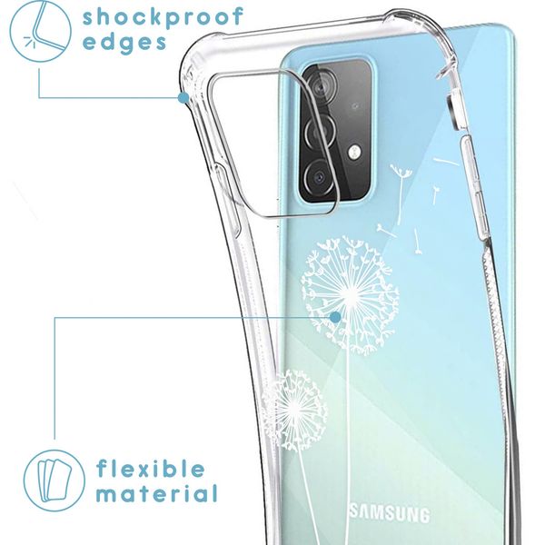 imoshion Design Hülle mit Band für das Samsung Galaxy A52(s) (5G/4G) - Dandelion