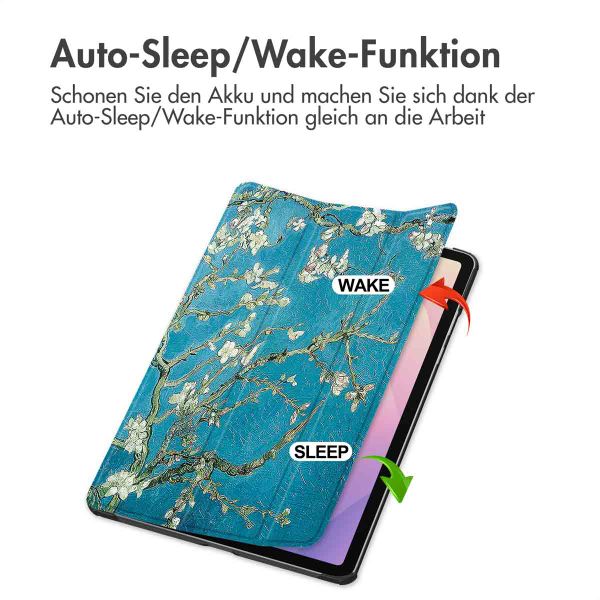 imoshion Design Trifold Klaphülle Samsung Galaxy Tab S11 - Green Plant