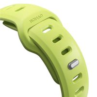 Nomad Tempo Silikonarmband für das  Apple Watch Series 1 - 9 / SE (38/40/41 mm) | Series 10 / 11 (42 mm) - Lime