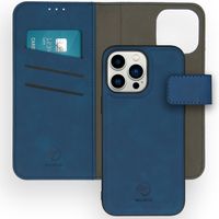 imoshion Entfernbare 2-1 luxuriöse Klapphülle für das iPhone 14 Pro Max - Blau