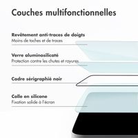 Accezz Gehärteter Glas-Schutz + Applikator Apple iPhone 15 Pro