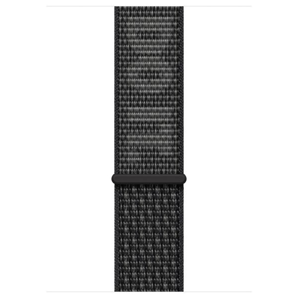 Apple Nike Sport Loop Band für das Apple Watch Series 1-10 / SE / Ultra (2) - 42/44/45/46/49 mm - Black / Summit White