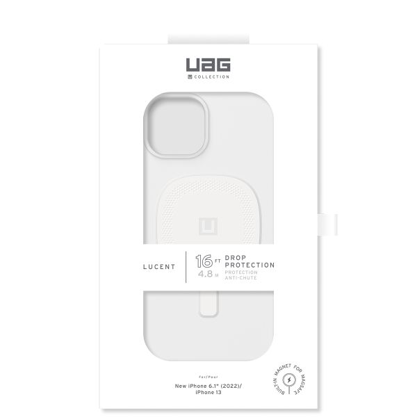 UAG Lucent 2.0 Backcover MagSafe für das iPhone 14 - Marshmallow