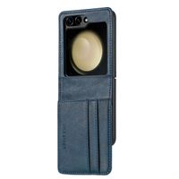 imoshion Luxuriöse Klapphülle Samsung Galaxy Z Flip 7 FE - Dunkelblau