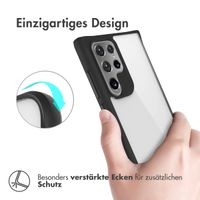 imoshion Rugged Hybrid Case Samsung Galaxy S22 Ultra - Schwarz