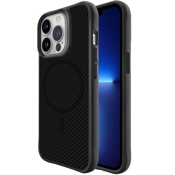 imoshion Rugged Hybrid Carbon Case mit MagSafe für das iPhone 13 Pro - Schwarz